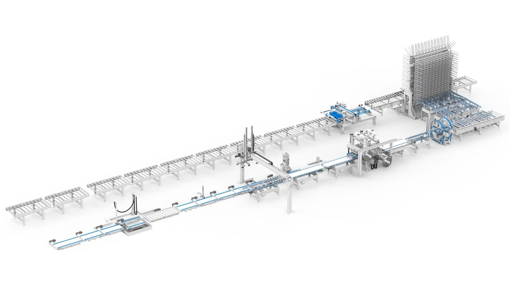 Manufacturing Line Renderings