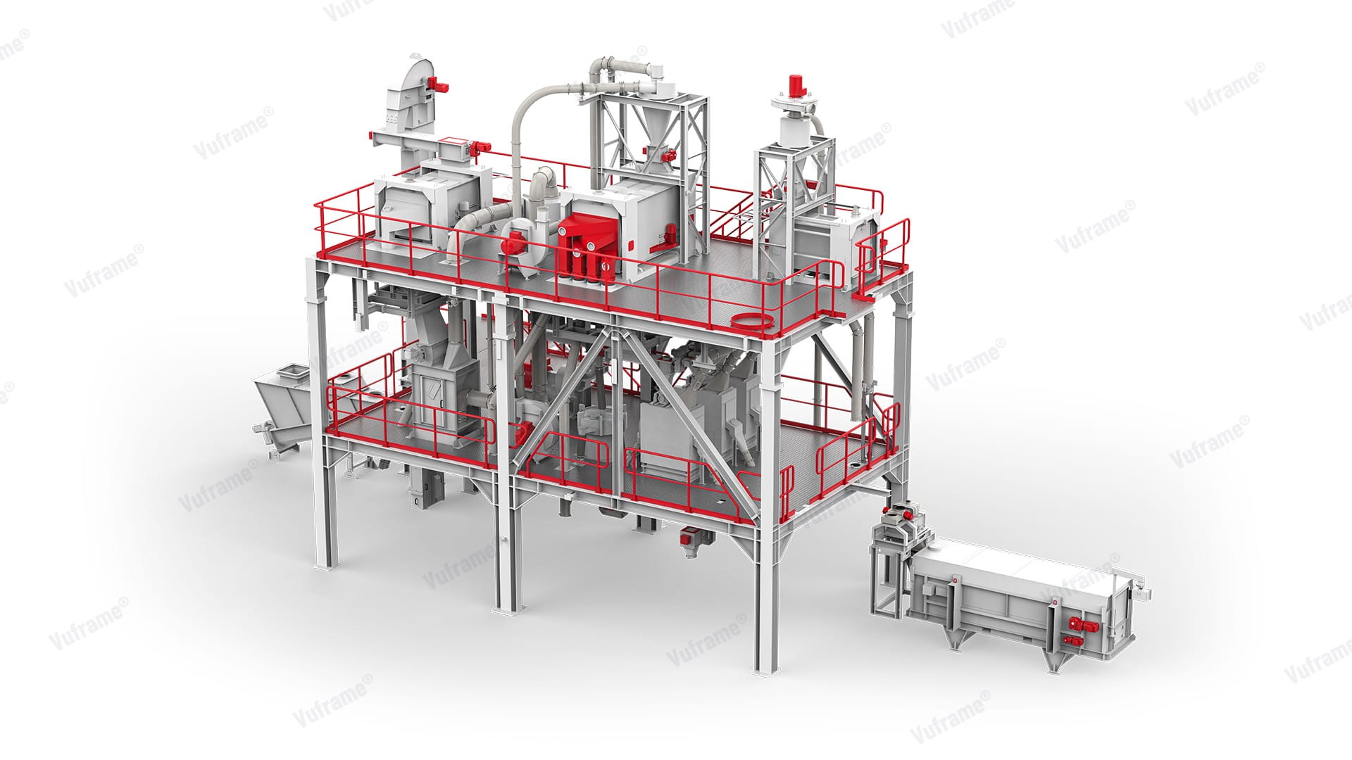 Trennso Battery Recycling Machine Rendering