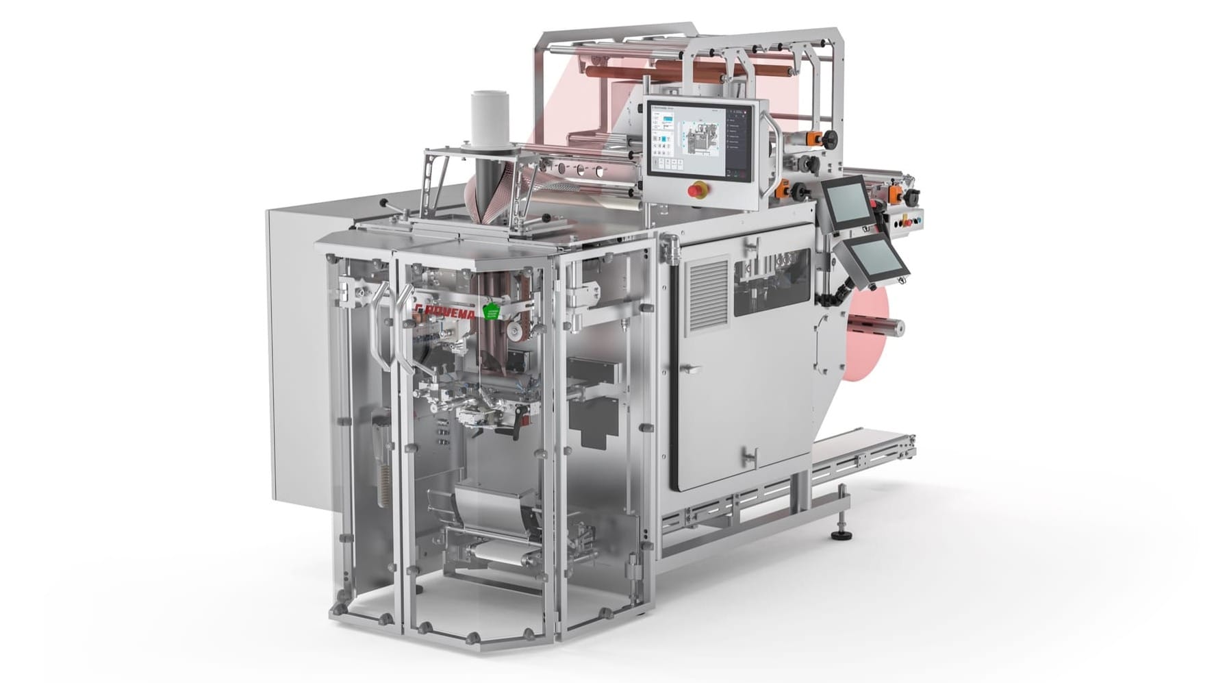 Foil Packaging Machine and Action Shot Rendering