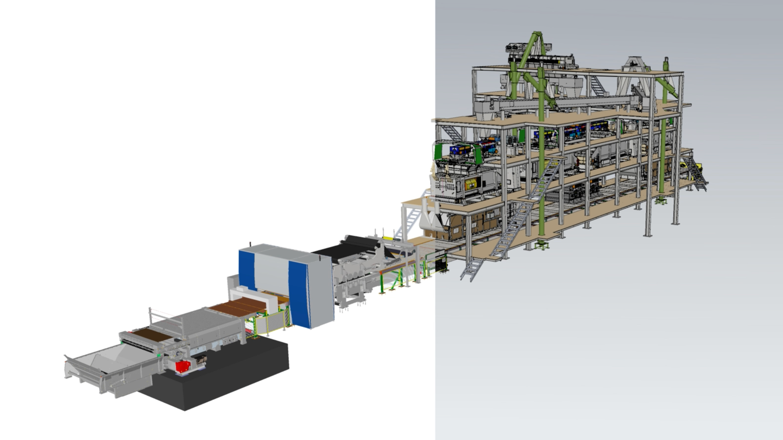 Plant model (CAD) to 3D model