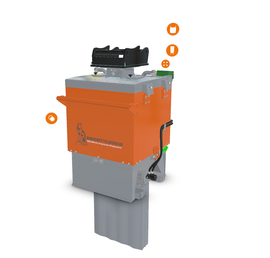 Wolf WBS 1400 Binder / Lime spreader