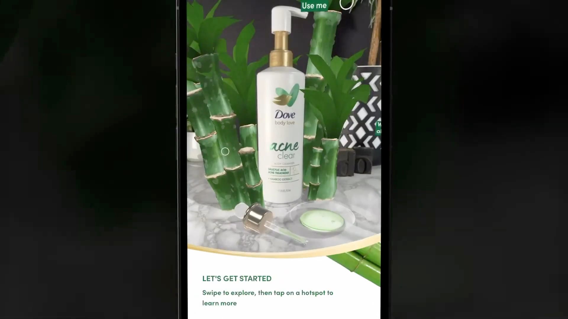Dove AR - Connected Packaging (Example)