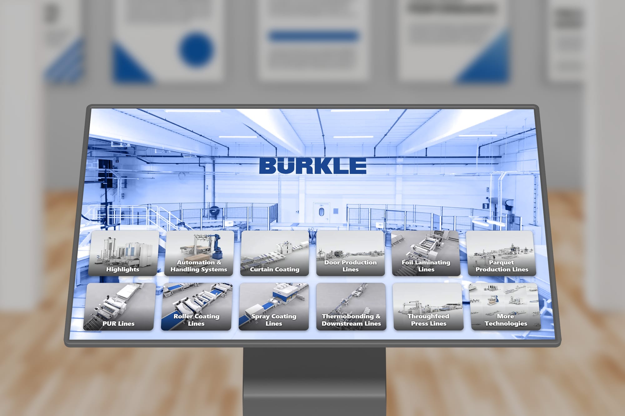 Robert Bürkle - Kiosk App - Design Update