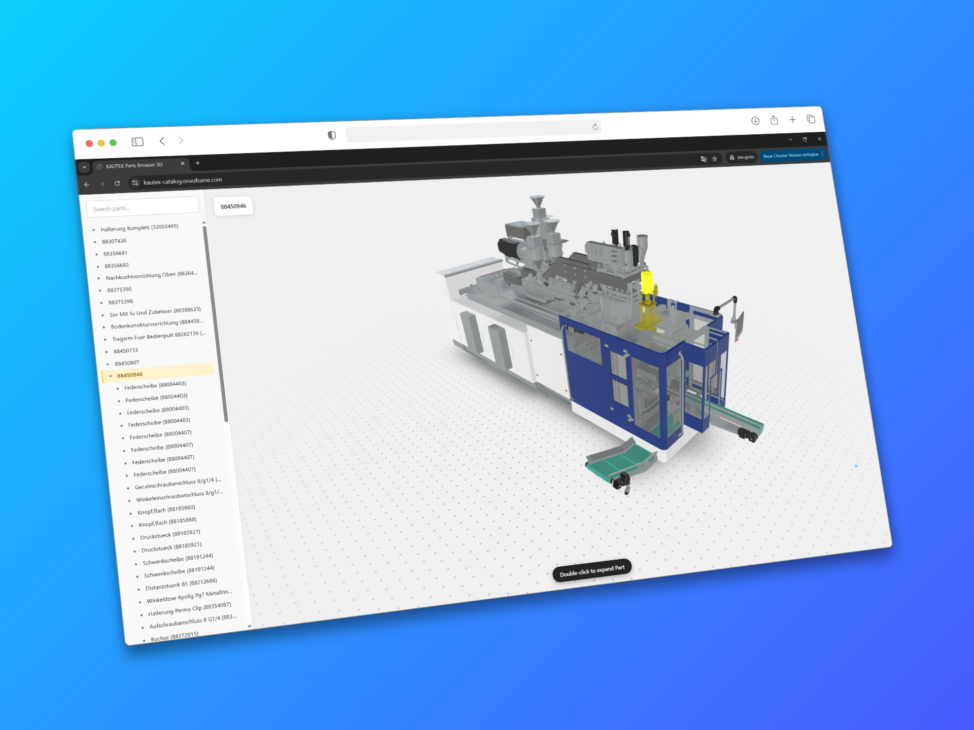 Kautex 3D Parts Browser